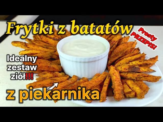 W jakiej temperaturze piec frytki z batatów, by były idealne?
